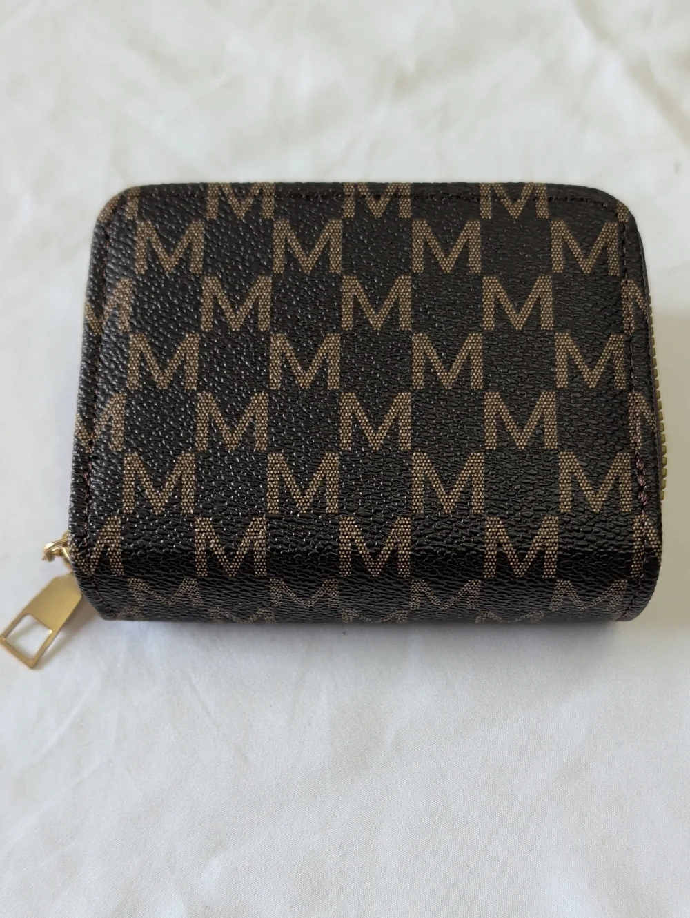 NWOT Brown Monogram 
